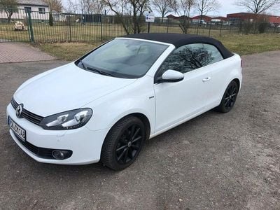 Gebraucht VW Golf Cabriolet LOUNGE 122 PS (89 kW) 2015 Weiß Cabrio