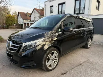 Gebraucht Mercedes V250 Avantgarde Edition 190 PS (139 kW) 2018 Schwarz Van / Kleinbus