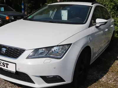 Gebraucht Seat Leon ST Style 150 PS (110 kW) 2015 Weiß Kombi