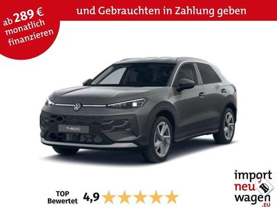 Grau Neu 2026 VW T-Roc Style SUV | 36.874 € (Superpreis)