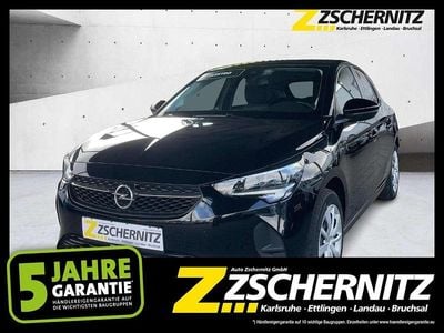 Gebraucht Opel Corsa-e Edition 100 kW (136 PS) 2022 Diamant schwarz/karbon schwarz Kleinwagen