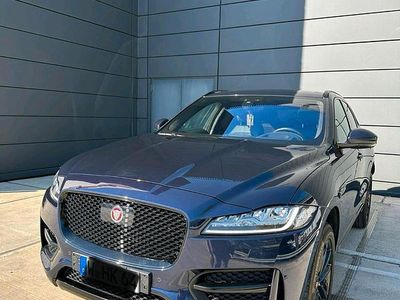 Blau Gebraucht 2019 Jaguar F-Pace SUV | 24.999 € (Superpreis)