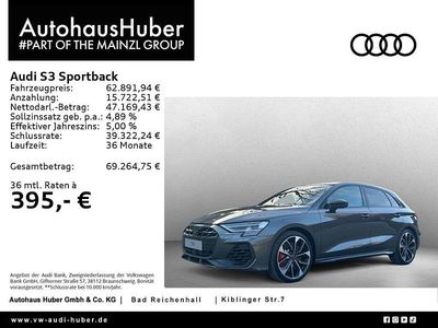 Grau Neu 2026 Audi S3 Sport Limousine | 62.892 €