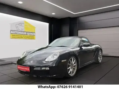 Gebraucht Porsche Boxster 295 PS (216 kW) 2008 Tiefschwarz Cabrio