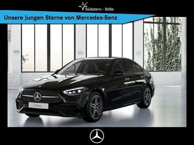 Gebraucht Mercedes C300 AMG 258 PS (189 kW) 2025 Metalliclack obsidianschwarz Limousine