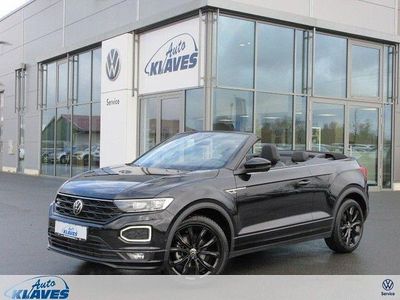 Gebraucht VW T-Roc Cabriolet Style 150 PS (110 kW) 2021 Schwarz Cabrio