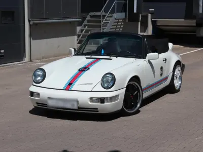 Gebraucht Porsche 964 250 PS (183 kW) 1990 Weiß Cabrio