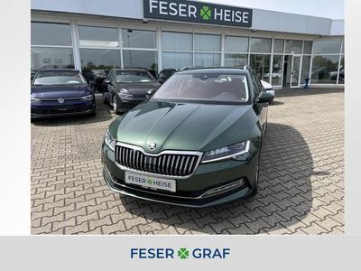 Gebraucht Skoda Superb Style 190 PS (139 kW) 2020 Emeraldgrün metallic Kombi