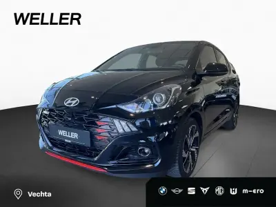 Gebraucht Hyundai i10 N Line 101 PS (74 kW) 2023 Schwarz Kleinwagen