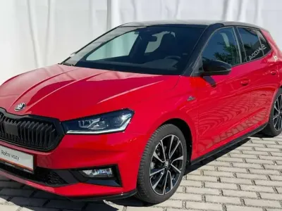 Gebraucht Skoda Fabia Monte Carlo 116 PS (85 kW) 2025 Velvetrot metallic Kleinwagen