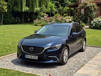 Second-hand Mazda 6 Prime-Line 150 CP (110 kW) 2017 Albastru Berlinǎ