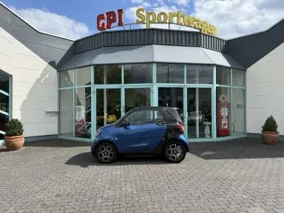 Gebraucht Smart ForTwo Cabrio 71 PS (52 kW) 2017 Blau metallic Cabrio