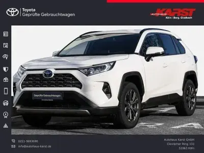 Gebraucht Toyota RAV4 Hybrid 218 PS (160 kW) 2025 Schneeweiss SUV