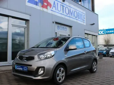 Gebraucht Kia Picanto Edition 7 69 PS (50 kW) 2012 Grau Kleinwagen