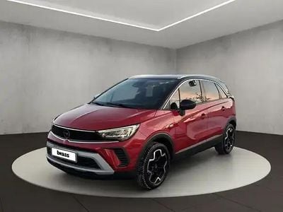 Peperoncino red/metallic klarlack Gebraucht 2023 Opel Crossland Elegance SUV | 19.950 € (Fairer Preis)