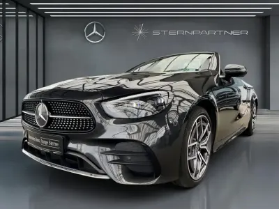 Gebraucht Mercedes E300 AMG 265 PS (194 kW) 2023 Graulack graphitgrau Cabrio