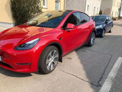 Gebraucht Tesla Model Y Long Range AWD 366 kW (498 PS) 2022 Rot SUV