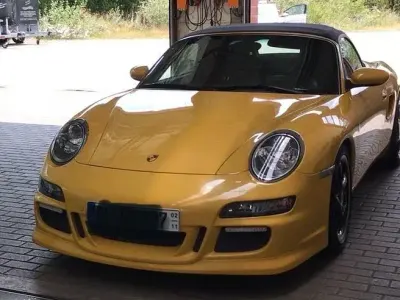 Gebraucht Porsche Boxster 280 PS (205 kW) 2000 Gelb Cabrio