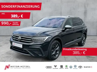 Gebraucht VW Tiguan Allspace Life 200 PS (147 kW) 2022 Schwarz SUV