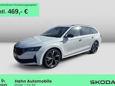 Neu Skoda Octavia SportLine 204 PS (150 kW) 2025 Silber Kombi