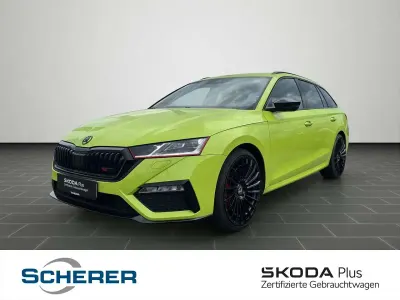 Gebraucht Skoda Octavia RS 245 PS (180 kW) 2023 Grün Kombi