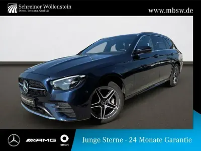 Gebraucht Mercedes E300 AMG 194 PS (142 kW) 2022 Metalliclack nautikblau Kombi