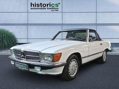 Usata Mercedes SL500 223 CV (164 kW) 1989 Bianco Cabrio