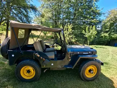 Gebraucht Jeep Wrangler 43 PS (31 kW) 1950 Schwarz