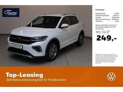 Gebraucht VW T-Cross R-line 116 PS (85 kW) 2024 Pure white SUV