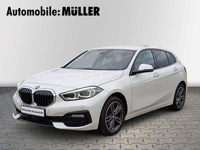 Gebraucht BMW 116 Sport Line 116 PS (85 kW) 2019 Weiss Kleinwagen