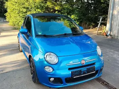 Gebraucht Fiat 500S S 105 PS (77 kW) 2014 Blau Cabrio
