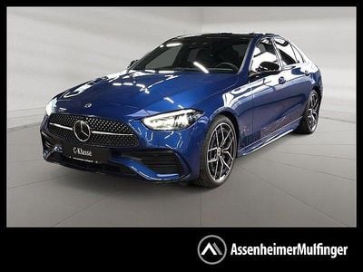 Gebraucht Mercedes C300 AMG line 265 PS (194 kW) 2024 Blau metalliclack spektralblau Limousine