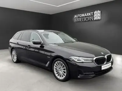 Brugt BMW 530e Sport Line 292 HK (214 kW) 2021 Sort Stationcar
