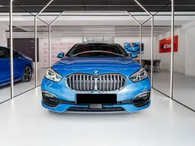 Brugt BMW 120 Luxury Line 178 HK (130 kW) 2021 Blå Hatchback