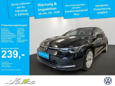 Gebraucht VW Golf VIII Style 150 PS (110 kW) 2023 Schwarz Limousine
