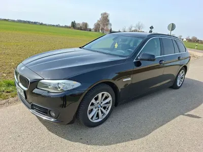 Gebraucht BMW 520 184 PS (135 kW) 2011 Schwarz Kombi