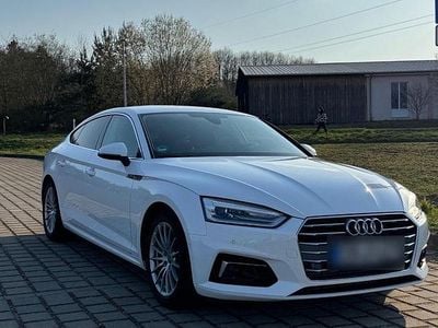 Gebraucht Audi A5 Sportback Ambiente 190 PS (139 kW) 2018 Weiß Kleinwagen