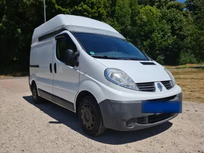 Gebraucht Renault Trafic 2010 Weiß Van / Kleinbus