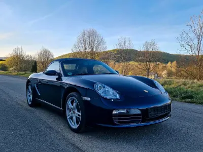 Gebraucht Porsche Boxster S 280 PS (205 kW) 2005 Blau Cabrio