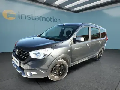 Gebraucht Dacia Lodgy Stepway 116 PS (85 kW) 2021 Grau Van / Kleinbus
