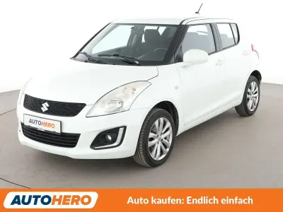 Gebraucht Suzuki Swift Club 94 PS (69 kW) 2016 Weiß Kleinwagen