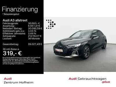 Używany Audi A3 S-Line 150 KM (110 kW) 2025 Czarny Sedan/Limuzyna
