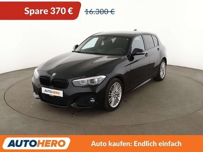 Gebraucht BMW 116 M Sport 109 PS (80 kW) 2019 Schwarz Kleinwagen