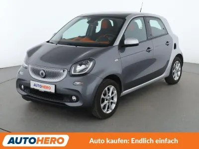 Gebraucht Smart ForFour Passion 71 PS (52 kW) 2015 Grau Kleinwagen