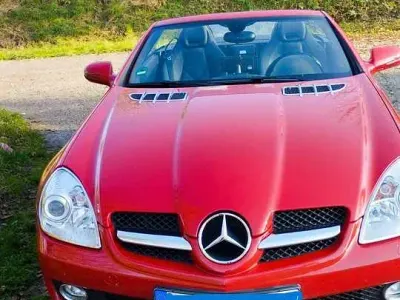 Gebraucht Mercedes SLK350 305 PS (224 kW) 2008 Rot Cabrio