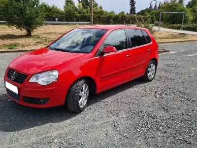 Gebraucht VW Polo United 60 PS (44 kW) 2009 Rot Kleinwagen