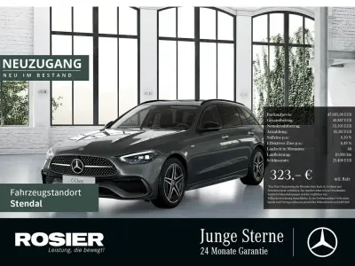 Gebraucht Mercedes C300e Advanced Plus 204 PS (150 kW) 2025 Grau / selenitgrau Kombi
