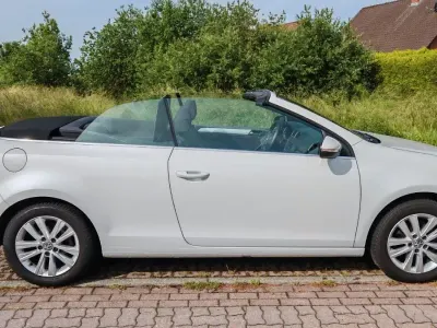 Gebraucht VW Golf Cabriolet 122 PS (89 kW) 2012 Weiß Cabrio