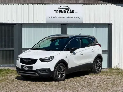 Gebraucht Opel Crossland X 110 PS (80 kW) 2020 Schneeweiss/summitwhite/arctic SUV