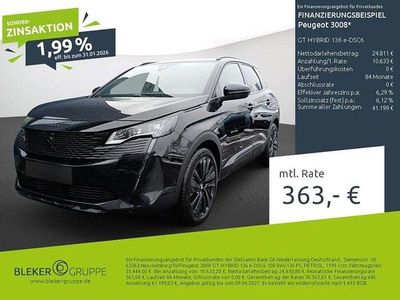 Usata Peugeot 3008 GT 136 CV (100 kW) 2024 Nero SUV